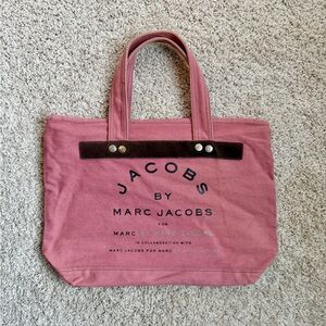 Jacobs By Marc Jacobs Zippered Canvas Tote Bag